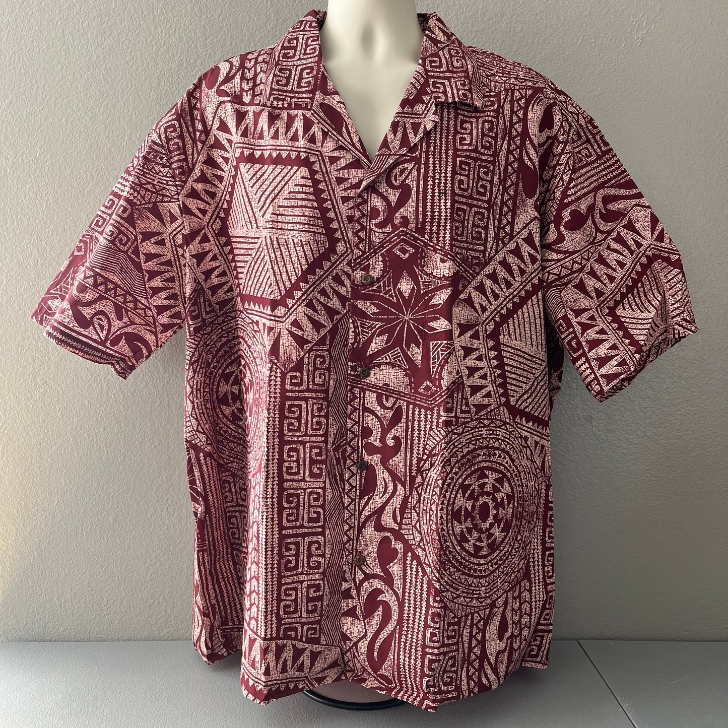 New Tribal Aloha Shirt