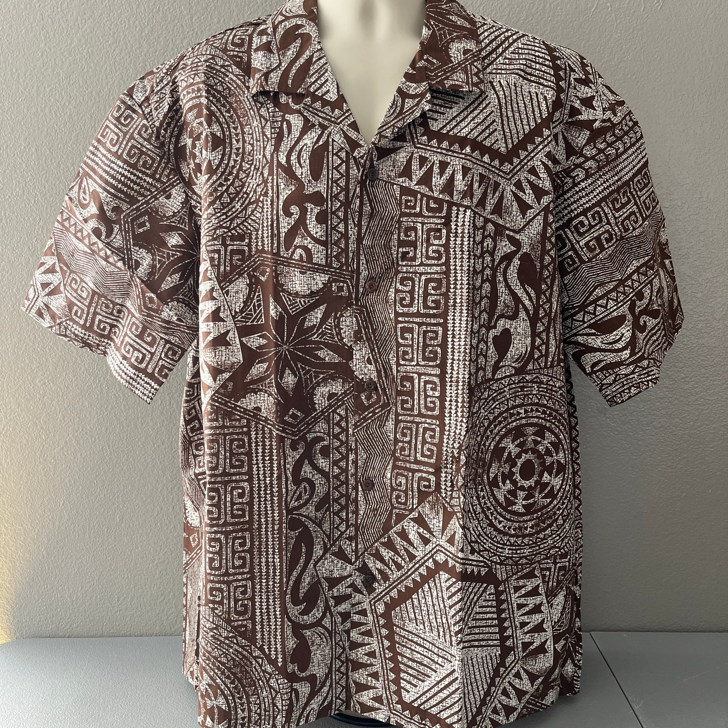 New Tribal Aloha Shirt