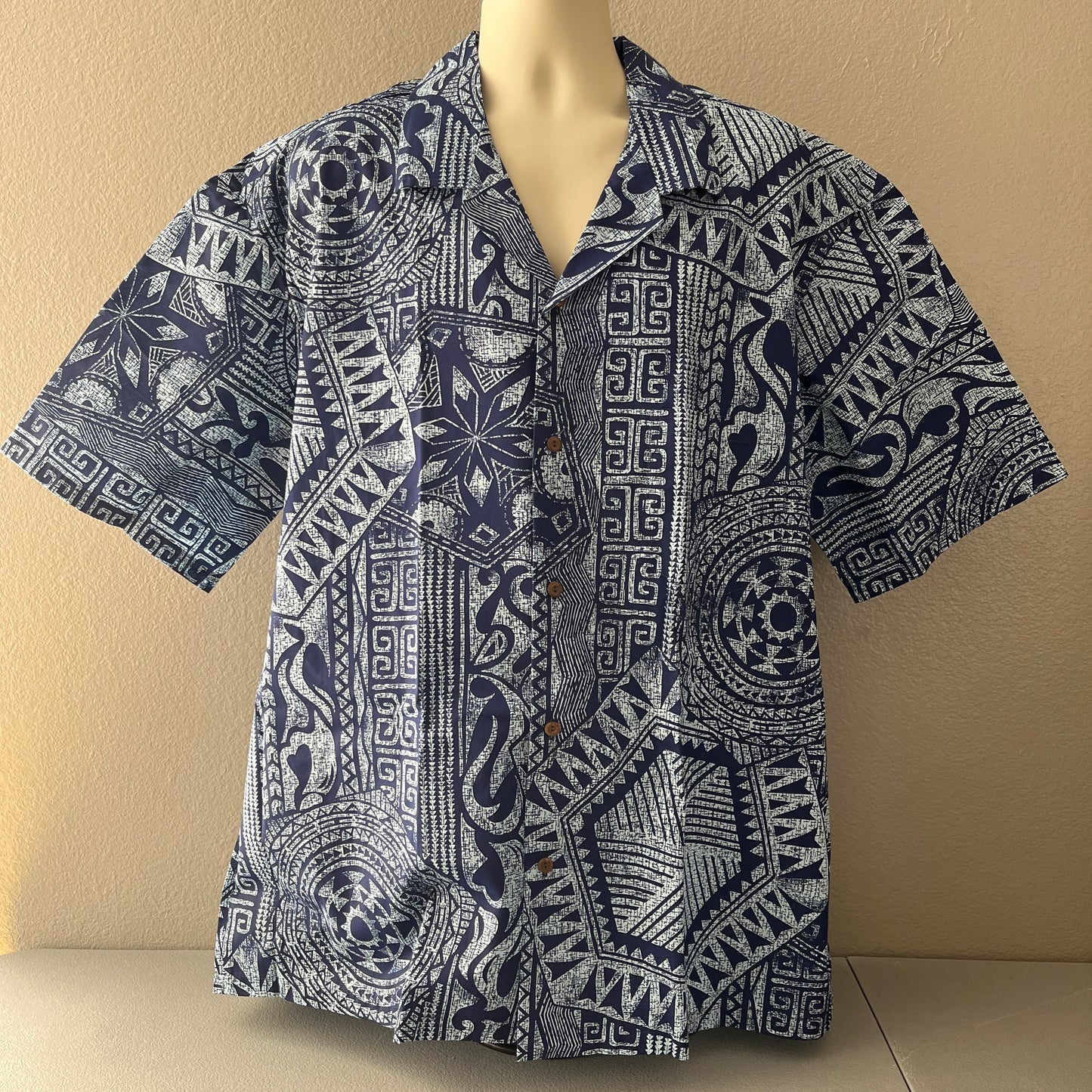 New Tribal Aloha Shirt