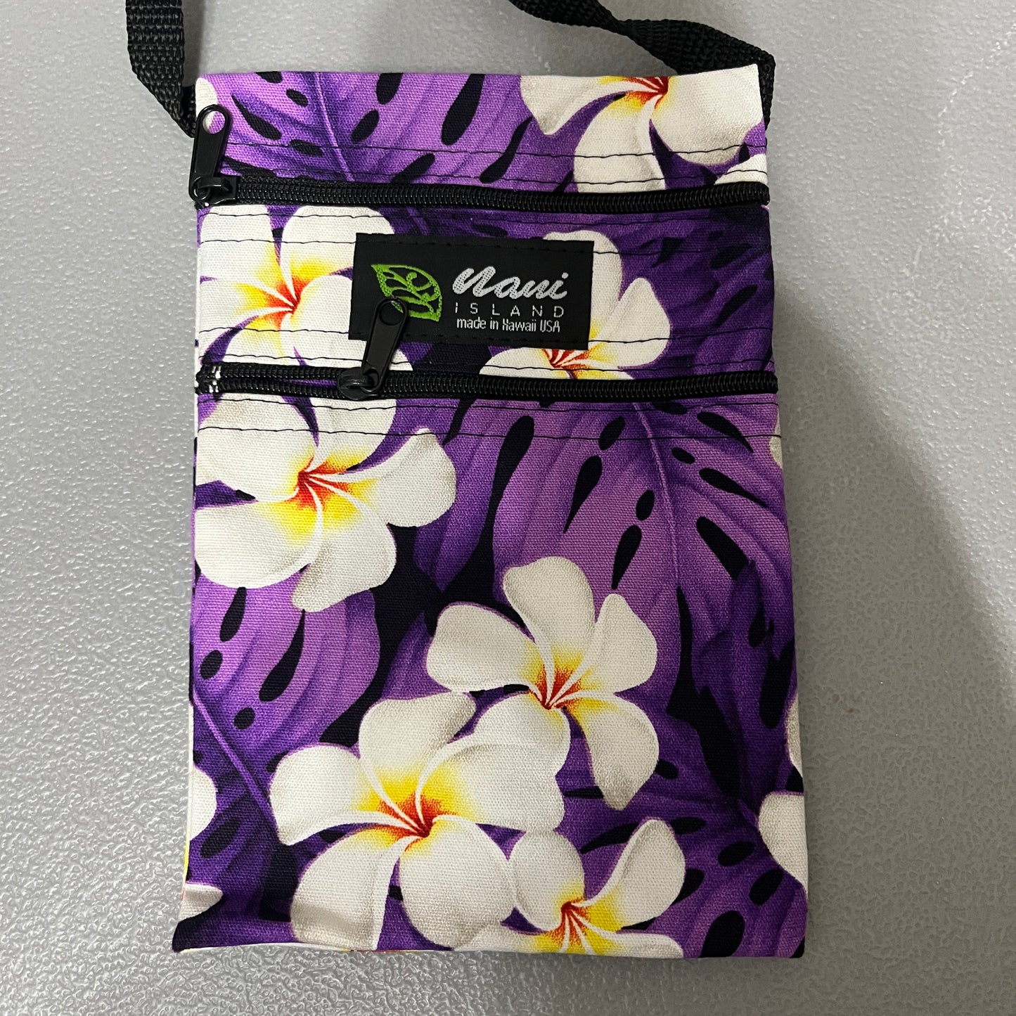 Small Modern Plumeria Bag