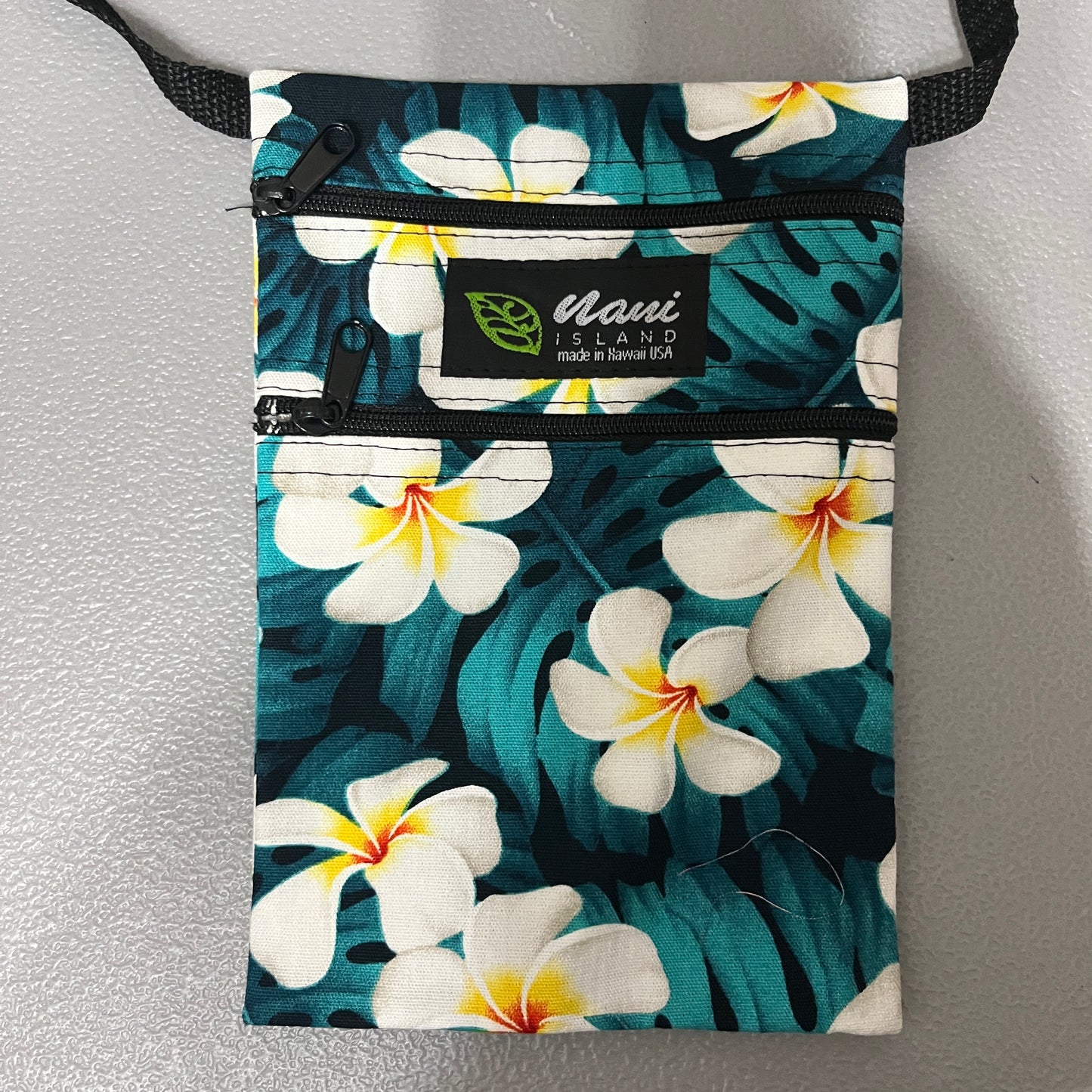 Small Modern Plumeria Bag
