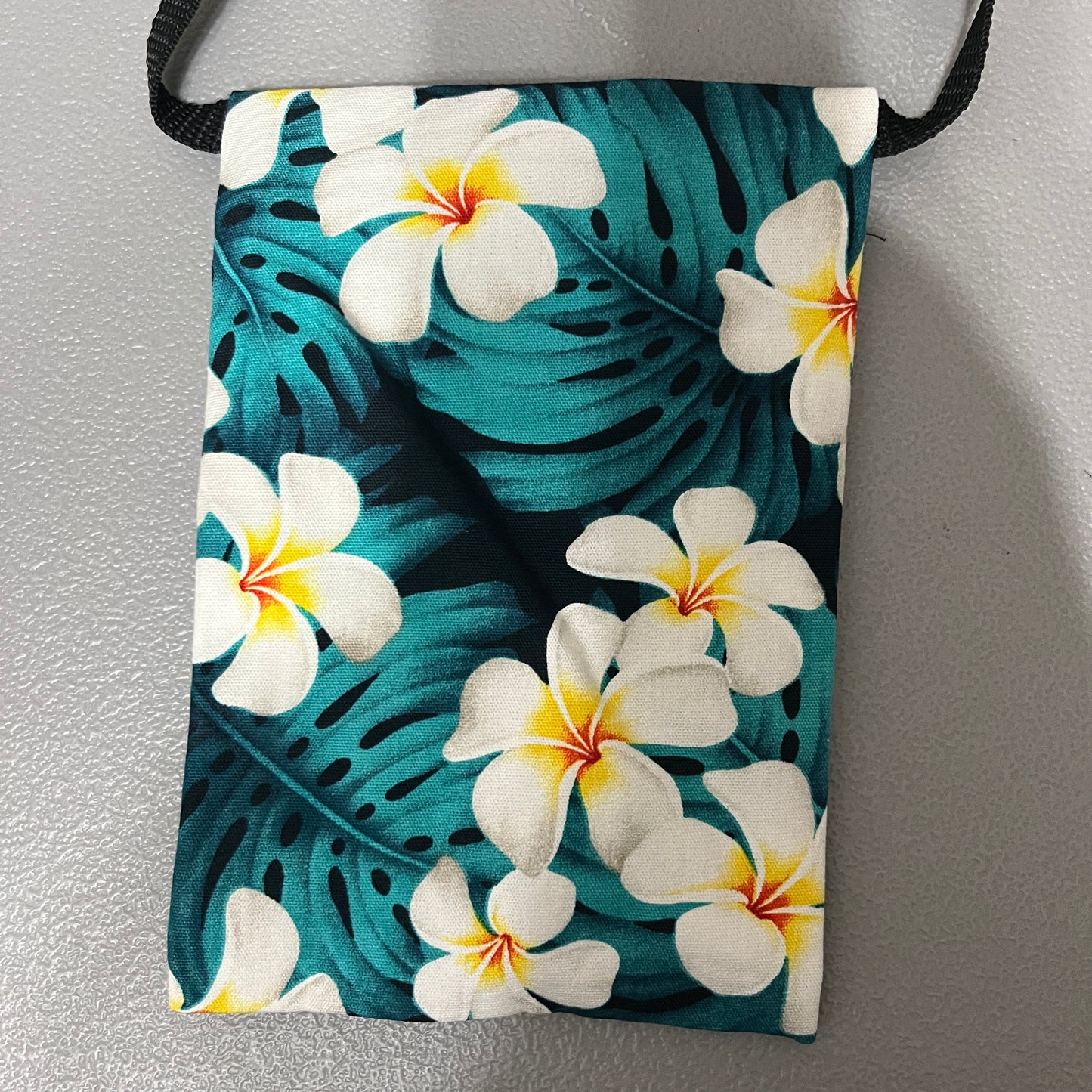 Small Modern Plumeria Bag