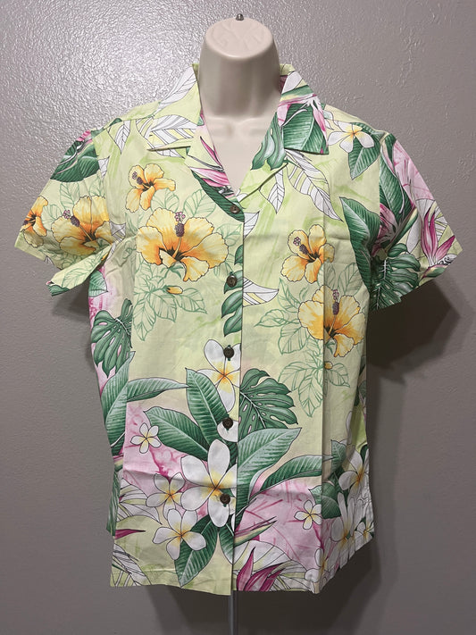 Women’s Floral Aloha Shirt